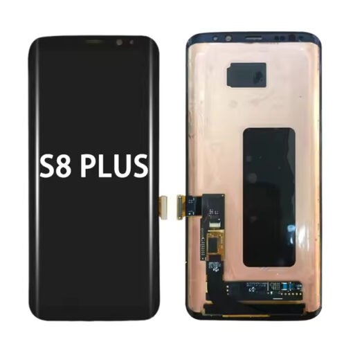 Réparation écran cassé Samsung Galaxy S8+ – vitre avant cassée remplacée, dalle AMOLED d’origine conservée