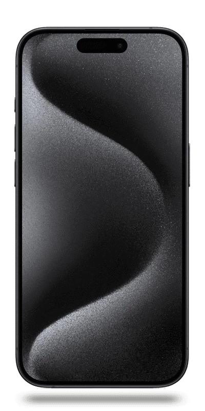 apple iphone 15 pro titane noir face | VerPhone