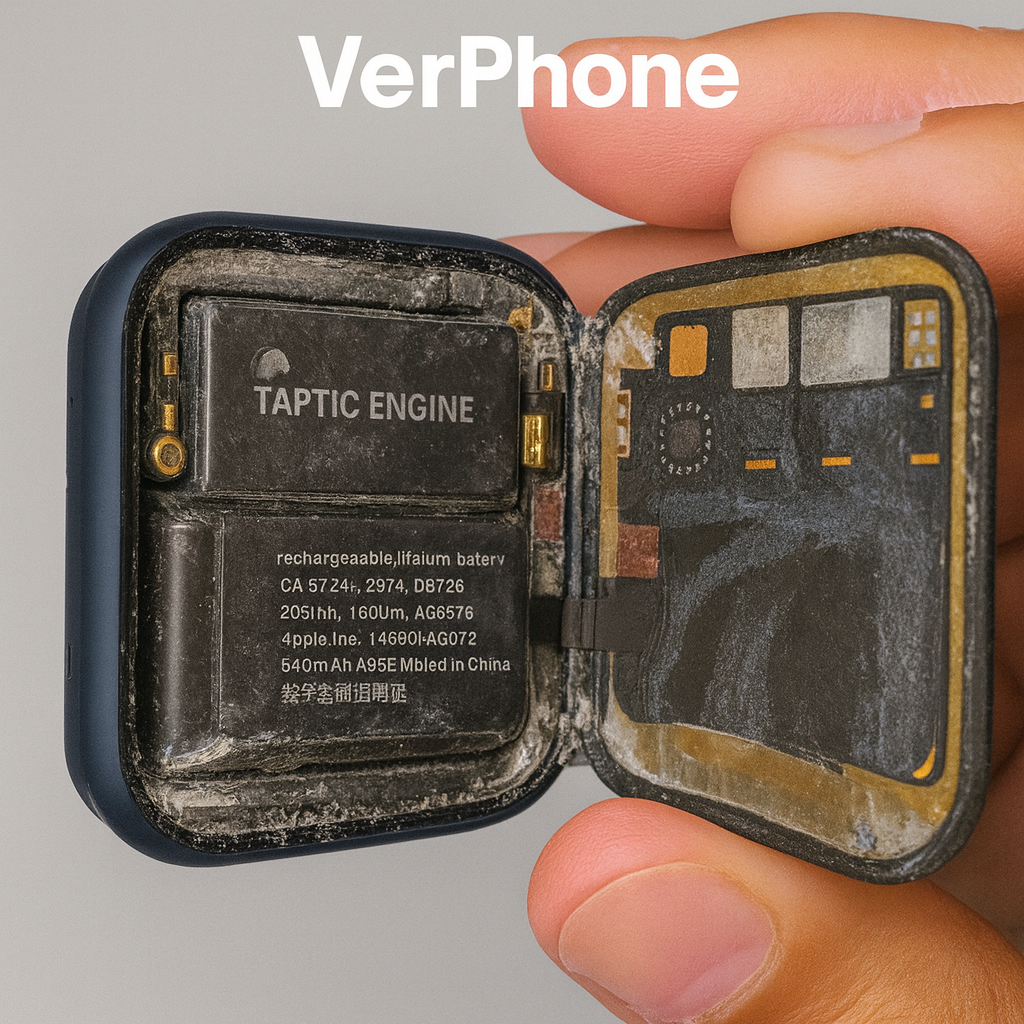 Étanchéité Apple Watch – infiltration d’eau et oxydation interne