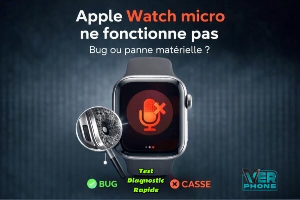 Apple watch micro ne fonctionne pas